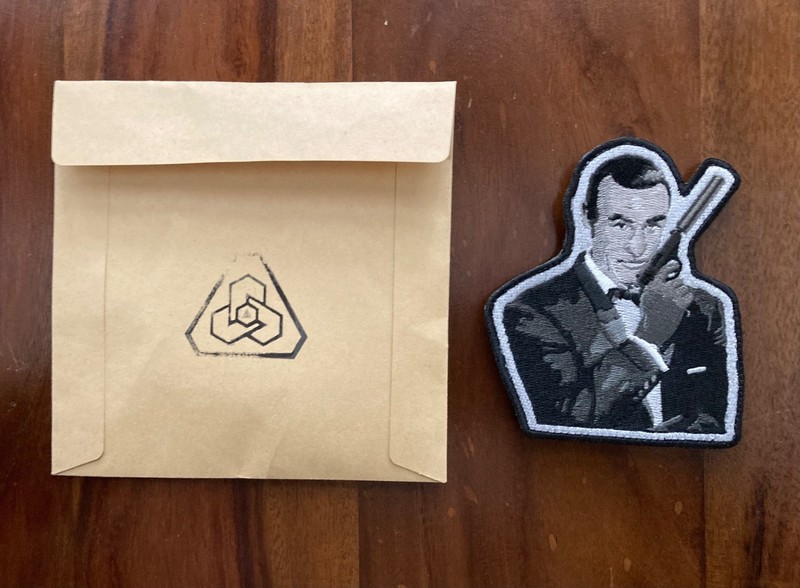 PDW Prometheus Design Werx 007 James Bond Shaken Not Stirred Morale Patch