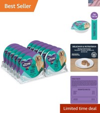 Gentle Turkey Recipe Wet Dog Food Cups for Sensitive Stomachs - 12 x 3.5 oz 8.76 per gallon