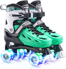 METROLLER Adjustable Roller Skates Kids Light Up Wheels Girls Boys