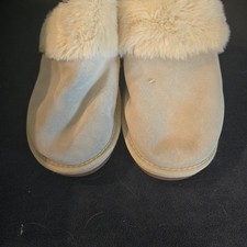 CLARKS WOMEN'S ANGELINA KNITTED COLLAR WINTER CLOG SLIPPERS