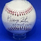 GEORGE FOSTER SIGNED MLB BASEBALL/NL MVP 1977