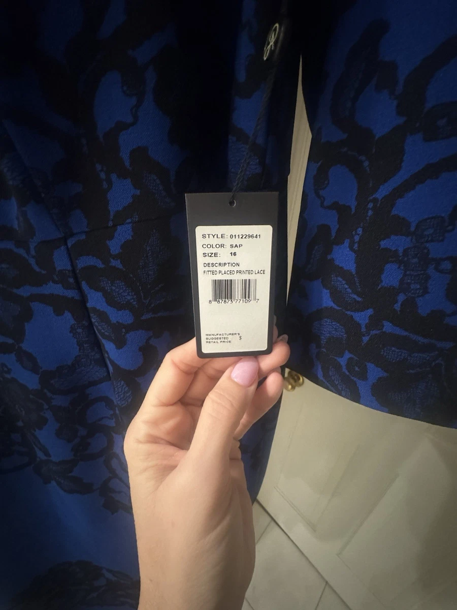 Vestido recto Adrianna Papell - Nuevo con etiquetas 16W