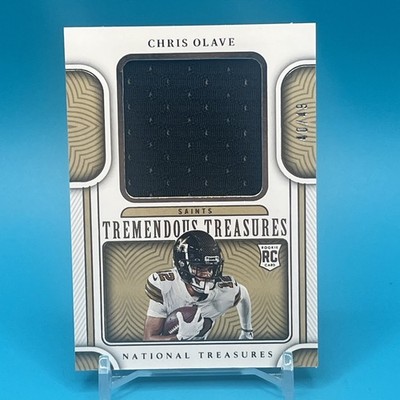 2022 Panini National Treasures - Tremendous Treasures /49 TTR-COL Chris Olave