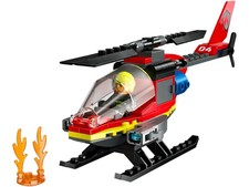 Lego 60411 City 5+ Fire rescue helicopter Elicottero Pompieri - Nuovo New MISB