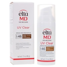 EltaMD UV Clear Broad Spectrum SPF 46 Deep Tinted Face Sunscreen 1.7 oz