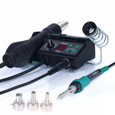 YIHUA 882D 750W Soldering Station Hot AIr Gun Desoldering Rework Station