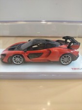 TSM 1/43 McLaren Senna Mira Orange Diecast Model Car TSM430395
