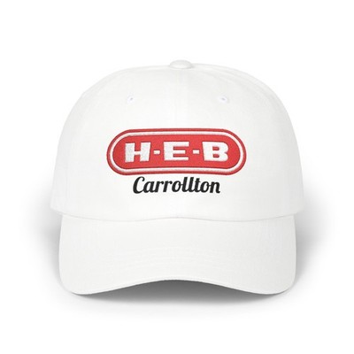 H-E-B Carrollton embroidered Dad Cap | Grocery Logo Hat