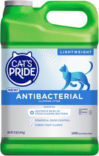 Antibacterial Cat Litter: Destroys 99.9 of Odor-Causing Bacteria - Powerful Odo