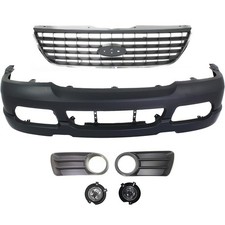 Bumper Kit For 2002-2005 Ford Explorer Eddie Bauer Limited Xlt Models Front 6pc