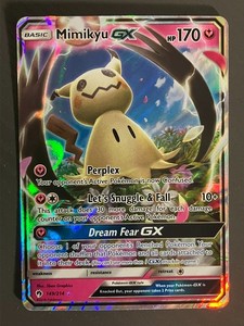 Pokemon Mimikyu GX β SM β Lost Thunder (SM8) 149/214 Ultra Rare NM