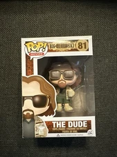 Big Lebowski #81 The Dude Vinyl Figure in Original Box Funko Pop