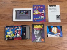 The Ren And Stimpy Show Time Warp Super Nintendo SNES With Poster And Inserts
