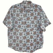 Vintage Guess Jeans Georges Marciano Design Southwest Shirt Mens XL USA