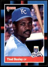 Thad Bosley 1988 Donruss #348 Royals MLB READ FREE SHIPPING AutographDen