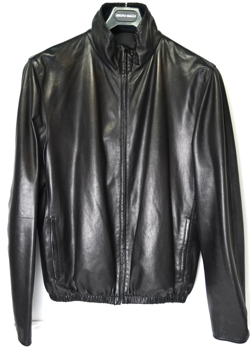 Gucci Leather Outer Shell Black Coats, Jackets & Vests for Men for