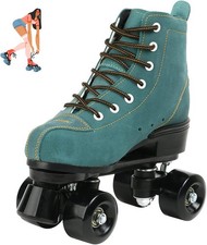 Women's Roller Skates High Top Double Row Outdoor  Indoor Roller Skate