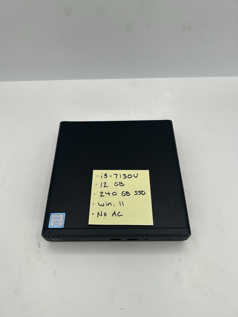 Core i3-7130U ミニPC 【HP 260 G3 DM】 SSD Core i3-7130U ミニPC 【HP 260 G3 DM】 SSD 【公式通販】