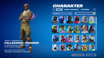 FN Acc lots of exclusives and emotes Double Helix, Galaxy, Black Knight+more