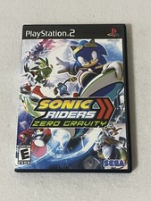 Sonic Riders: Zero Gravity (PlayStation 2, PS2, 2008) Complete CIB Tested