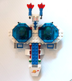 Lego Classic Space Twin Starfire 1499 - 100% Complete w/ Minifigures, No Manual