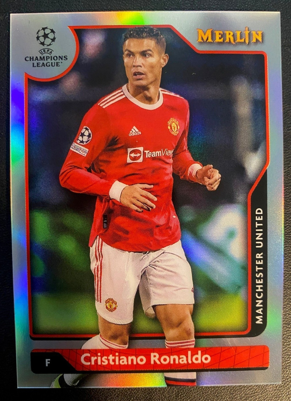 2021-22 Topps Merlin UEFA Club Competitions Refractor CRISTIANO RONALDO #7