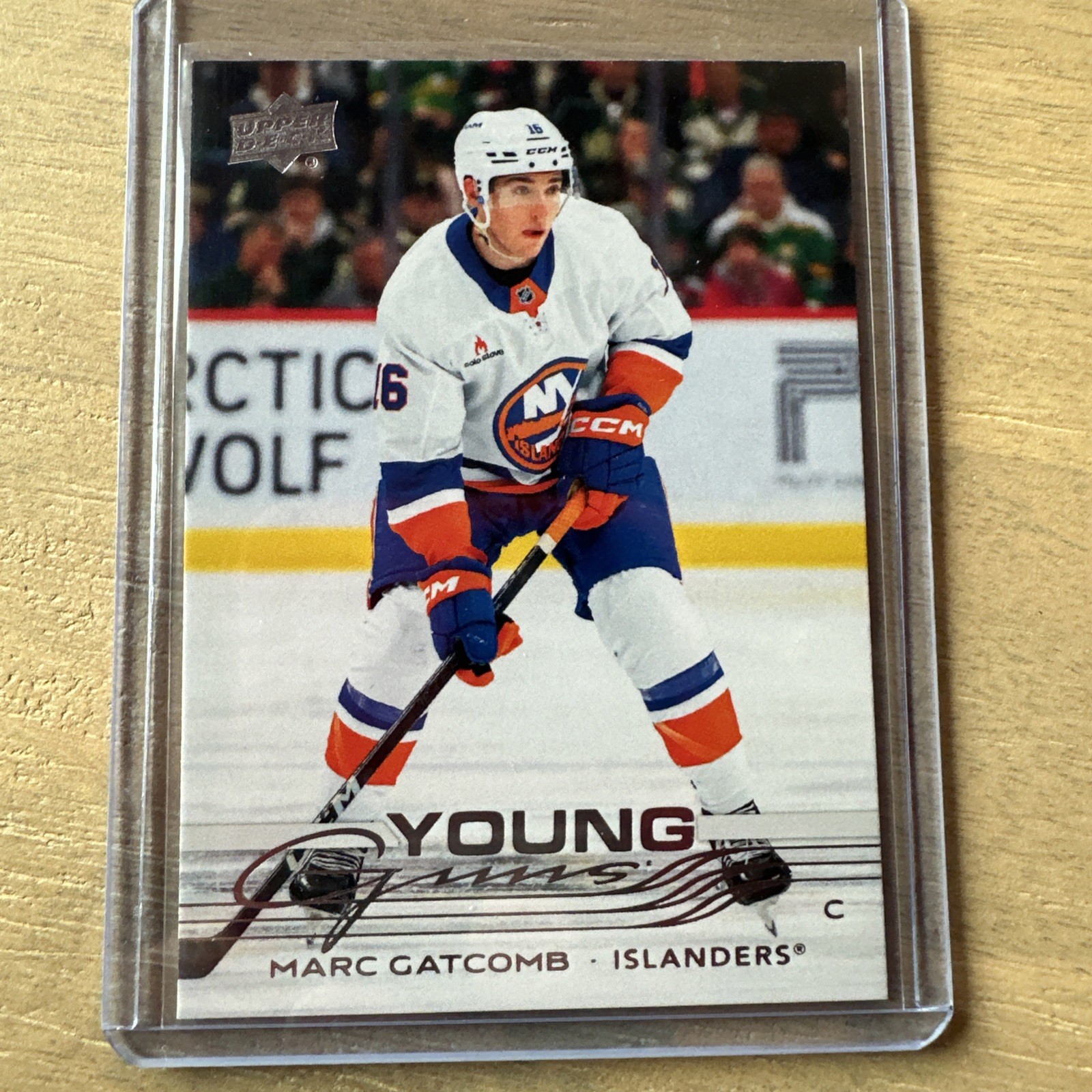 ✅ 2025 Upper Deck Marc Gatcomb Rookie Young Guns #231 New York Islanders
