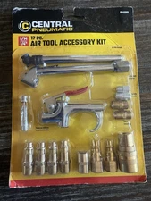 Central Pneumatic ( 63048 ) 17 Pc Air Tool Accessory Kit Inflating and Cleaning
