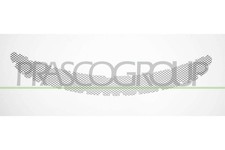 PRASCO Lüftungsgitter Grill Stoßfänger für PORSCHE 718 CAYMAN (982) Schwarz