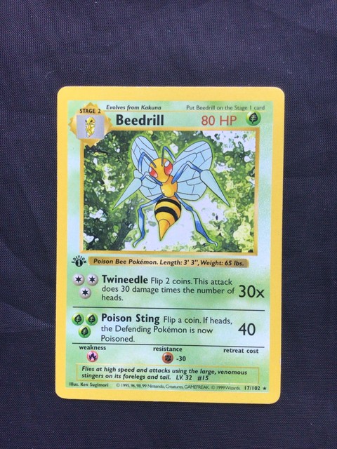 Beedrill (Base Set (1st Edition))