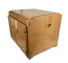 Mid Century Compact Credenza by Heywood Wakefield 14 x 16 x 13" Modular
