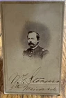Civil War CDV 5th Maine Infantry Lieut. William E. Stevens POW Chancellorsville