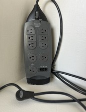 Belkin Surgemaster F9G830 Surge Protector Power Strip w/ Phone Line 10ft