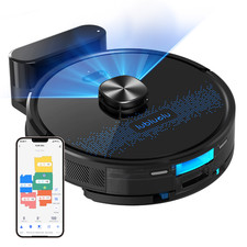 Lubluelu SL60 Ultra Laser Robot Vacuum Cleaner with Mop 4500Pa Self-Charging NEW