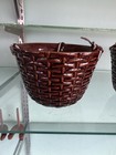 Haeger Basket Weave Planter Set of 2 Vintage Mid Century — photo 6