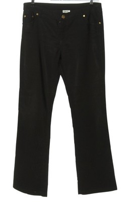 IDENTIC High-Waist Hose Damen Hose Gr. DE 38 schwarz Casual-Look