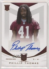 2013 Panini Momentum Rookie Signatures 512/599 Phillip Thomas #174 Auto RC 1o3