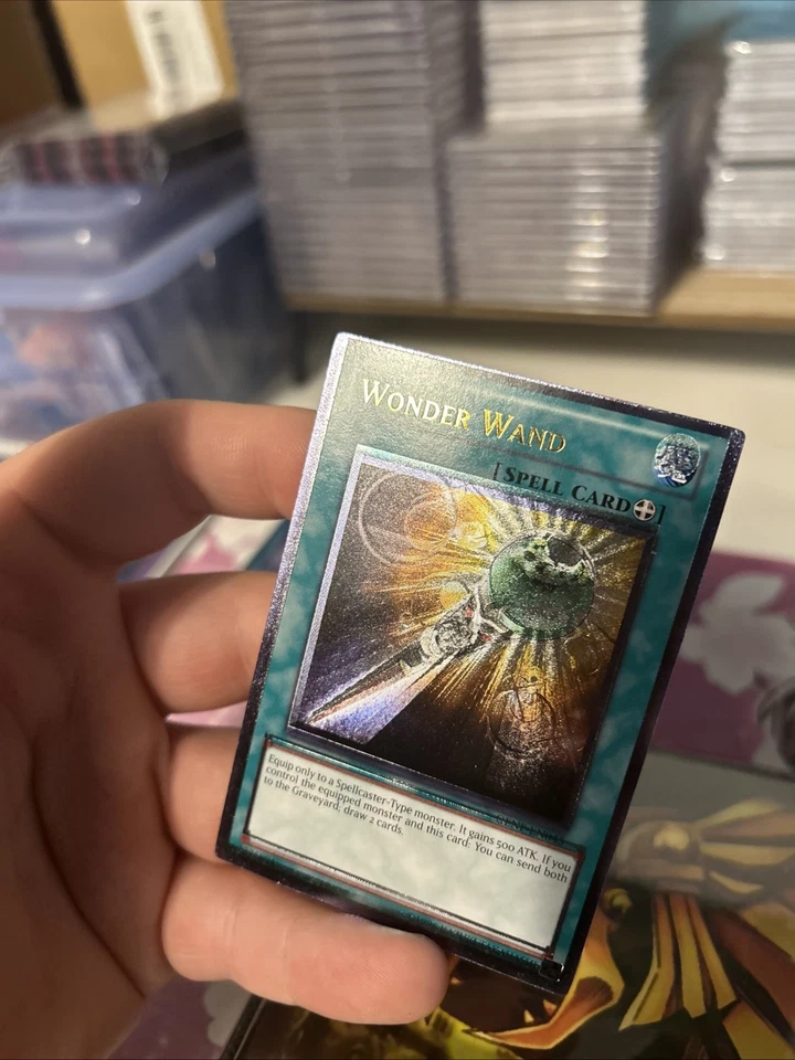 Yugioh! Wonder Wand GENF Ultimate Rare Misprint Holo Foil Shift - Image 4 of 4