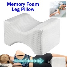 Knee Leg Pillow For Side Sleeping Cushion Support Between Legs Rest Memory Foam