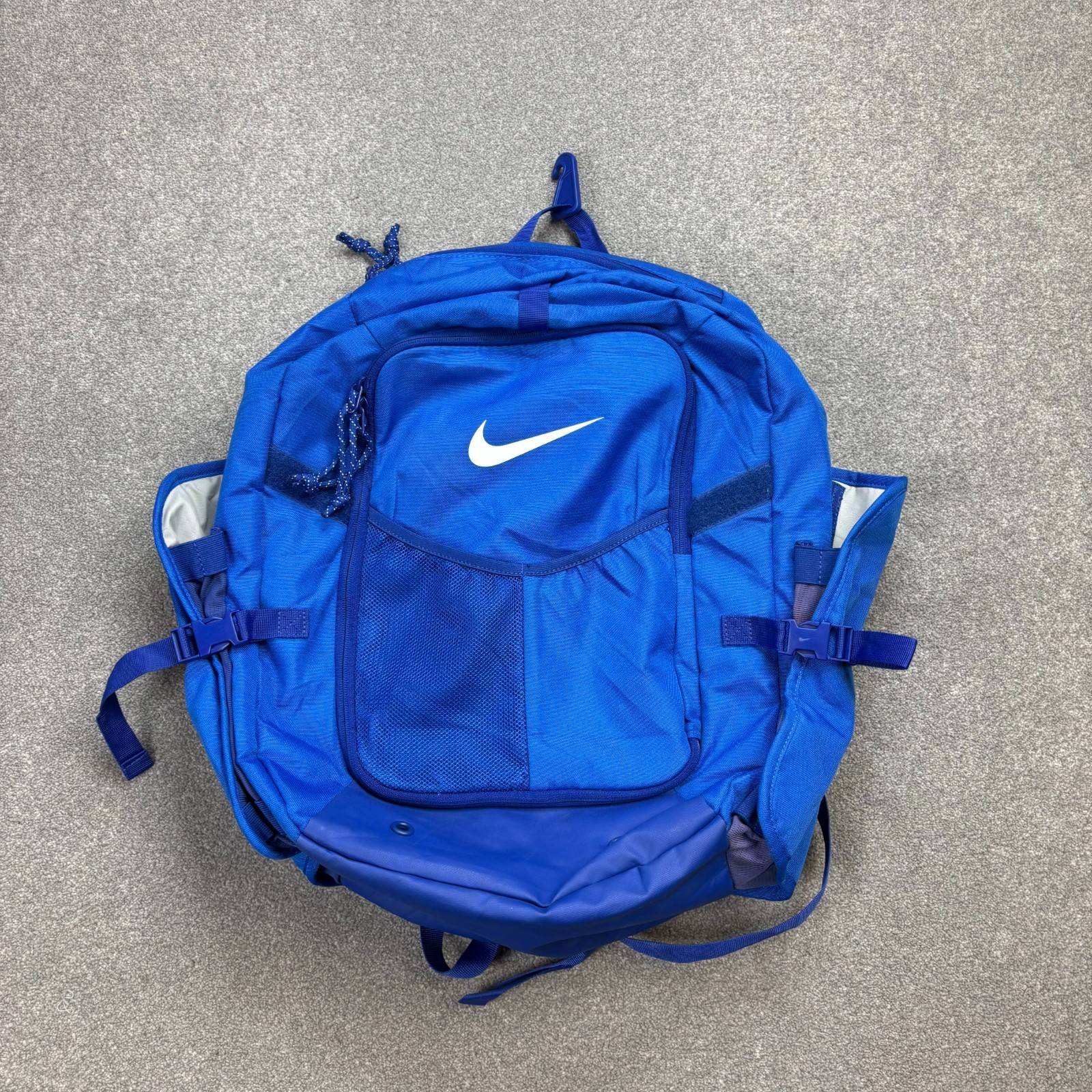 Nike Bag Adult Blue Utility Swoosh Outdoor Sports Casual Y2K Logo Mens