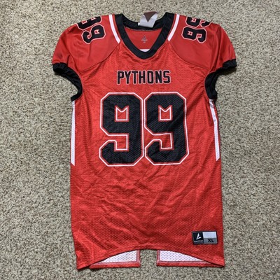 BSN Sports Pythons Football Jersey #99 Sz. XL NEW Red/Black