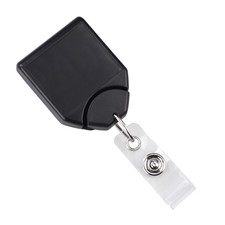 NO-TWIST Retractable Badge Reel - Heavy Duty B-Reel - Alligator Clip with Teeth