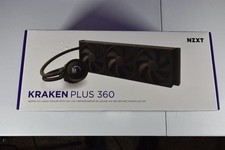 NZXT Kraken Plus 360 AIO Liquid CPU Cooler LCD 360mm Tested Complete Black