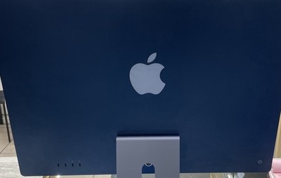 OEM  Apple iMac 24'' A2438 EMC3663 661-16571  Blue Hosing Rear frame Read