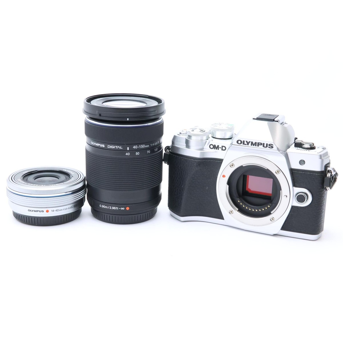 OLYMPUS OM-D E-M10 Mark III 14-42mm EZ + 40-150mm Lens Kit