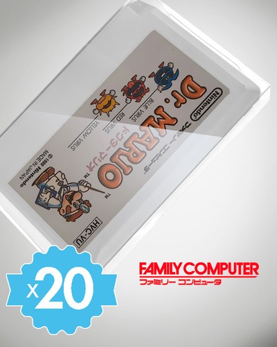 Pack de 25 protège-boîtes Evoretro – Sega Megadrive Box