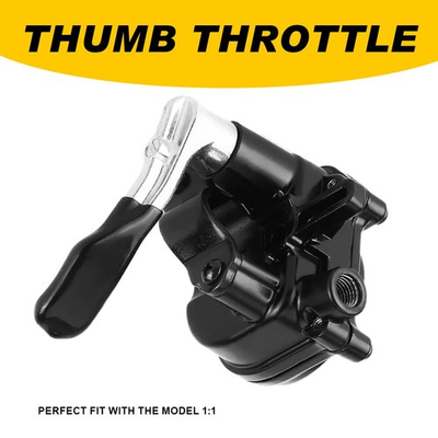 #ad Fits For Honda Throttle Thumb TRX450r TRX400ex trx 450r 300ex 400ex 250r BLACK $25.99