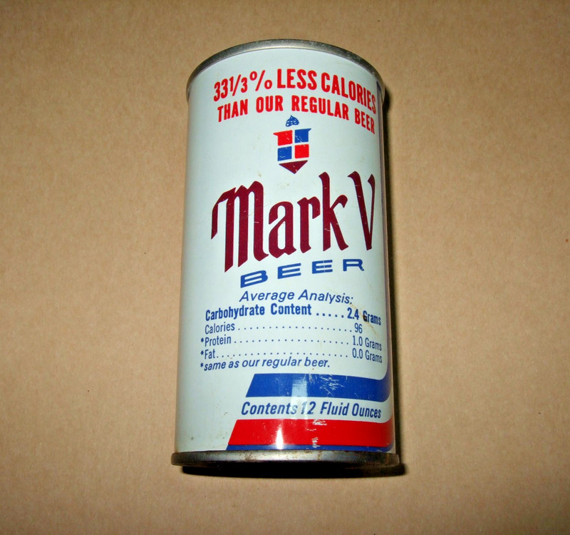 Mark V Beer Can SS Steel Pittsburgh Pennsylvania