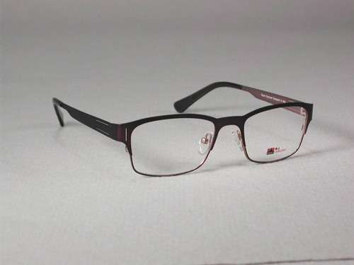 Gafas con marco de gafas para adultos unisex negras negras marrones diseño de metal borde completo - Imagen 4 de 4