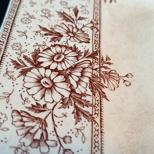 Mel Rose Cliff England Antique Serving Dish Bone China Porcelain Platter Melrose - Picture 6 of 12